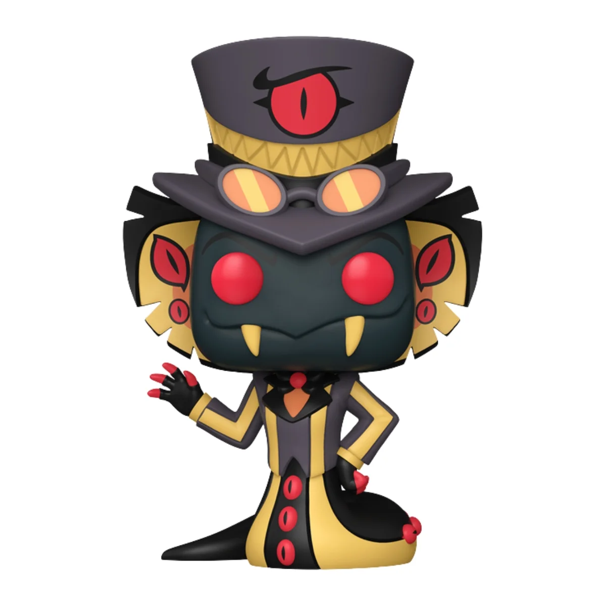 El Funko Sir Pentious 2243 SE Hazbin Hotel vista lateral Tienda de Funko Online Spain.