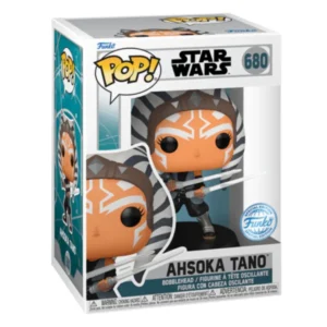 El Funko Ahsoka Tano 680 SE Star Wars vista frontal Tienda de Funkos Online Spain.