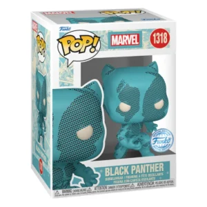 El Funko Black Panther SE 1318 Marvel vista frontal Tienda de Funkos Online Spain.