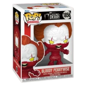 El Funko Bloody Pennywise 1856 IT WELCOME TO DERRY vista frontal Tienda de Funkos Online Spain.