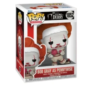 El Funko Bob Gray As Pennywise 1852 IT WELCOME TO DERRY vista frontal Tienda de Funkos Online Spain.