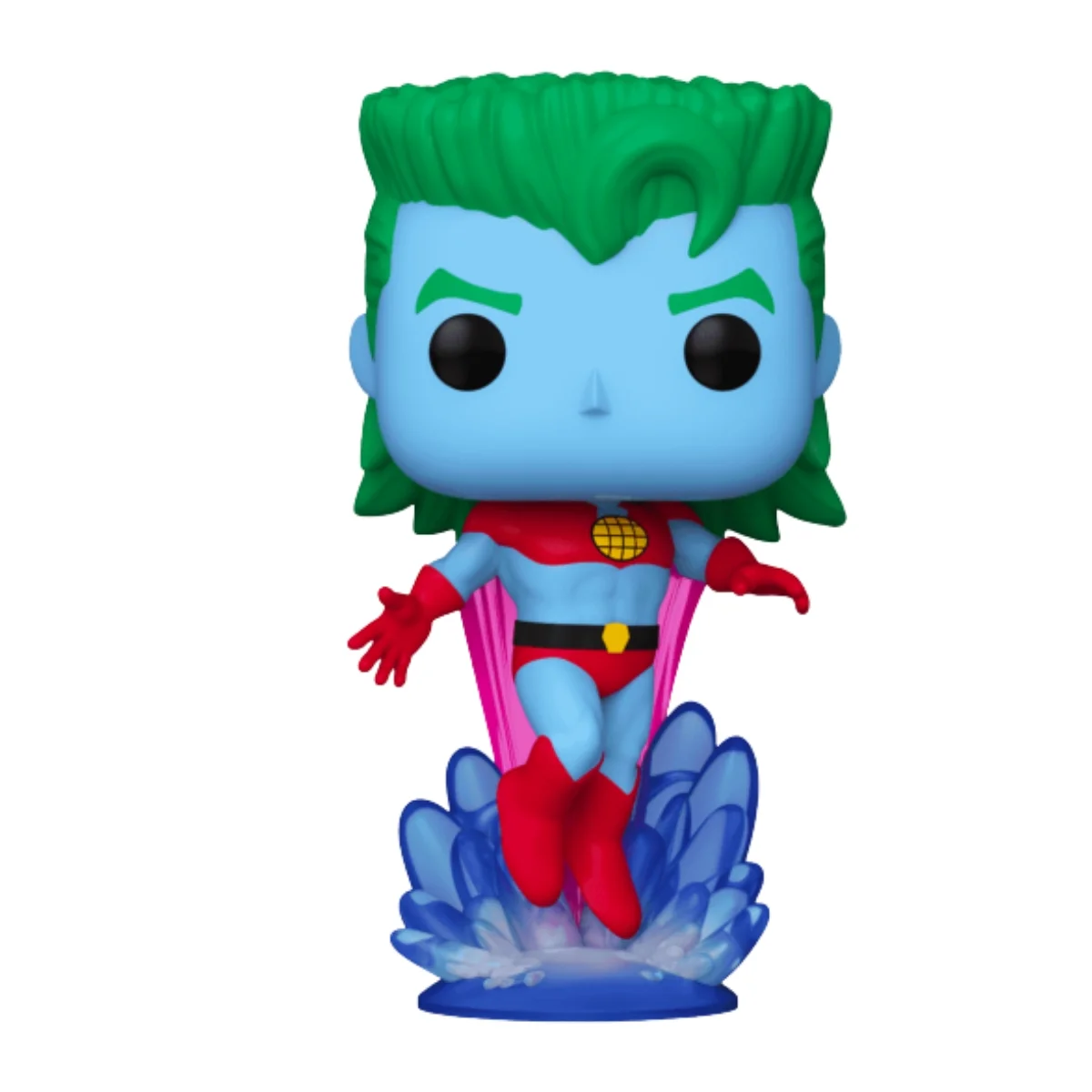 El Funko Captain Planet SE The New Adventures of Captain Planet vista lateral Tienda de Funkos Online Spain.