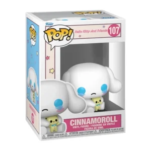 Funko Cinnamoroll 107 Hello Kitty Sanrio en su caja con vista lateral de la tienda de funkos online spain