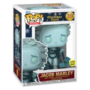 El Funko Jacob Marley 39 GITD A Christmas Carol vista frontal Tienda de Funkos Online Spain.