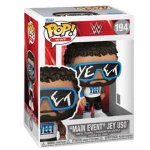 El Funko Jey Uso 194 WWE vista frontal Tienda de Funkos Online Spain.