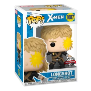 El Funko Longshot 1087 SE X-Men vista frontal Tienda de Funkos Online Spain.
