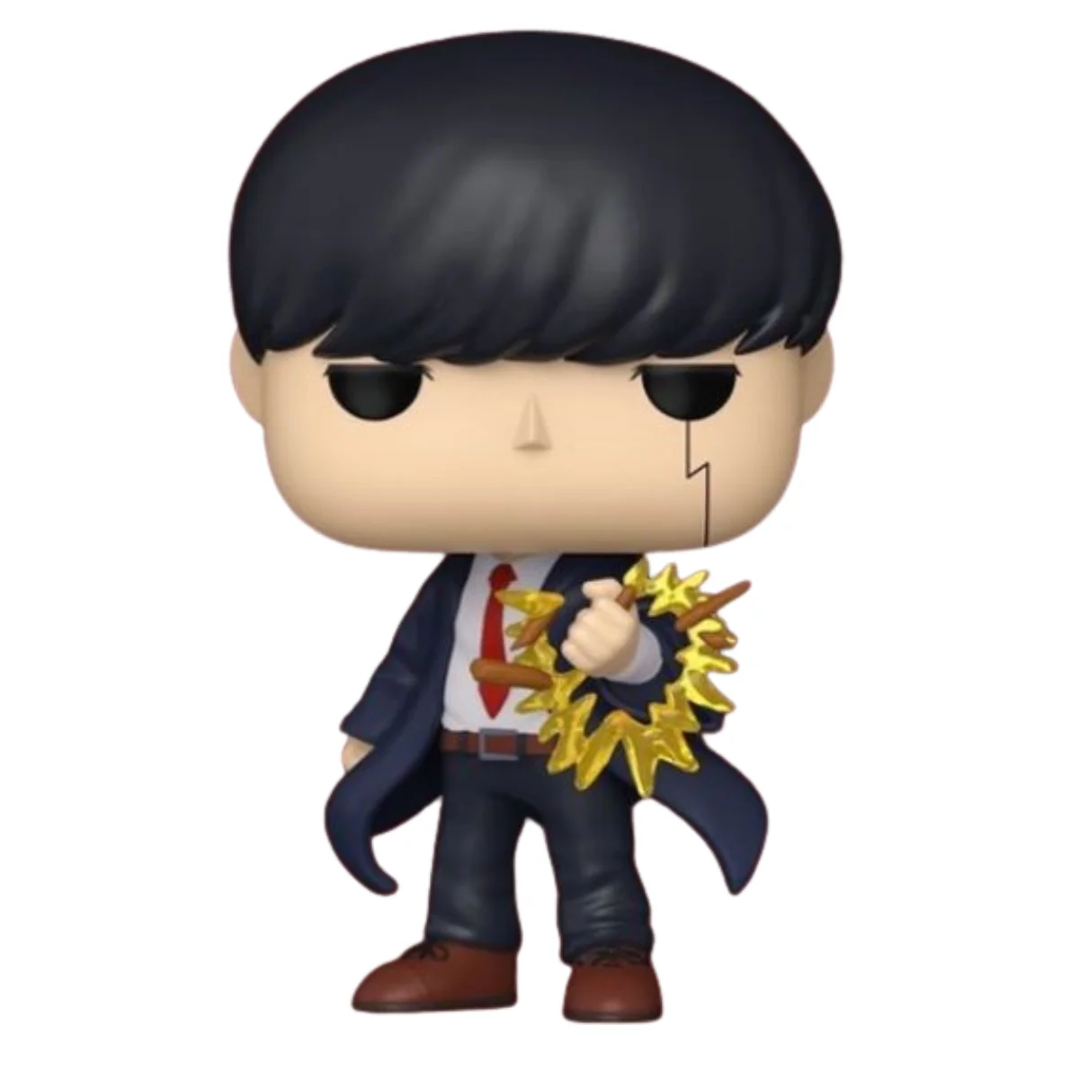 El Funko Mash Burnedead 2183 Mashle vista lateral Tienda de Funkos Online Spain.