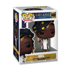 Funko Mel 1489 Arcane LOL en su caja con vista lateral de la tienda de funkos online spain dreamspop