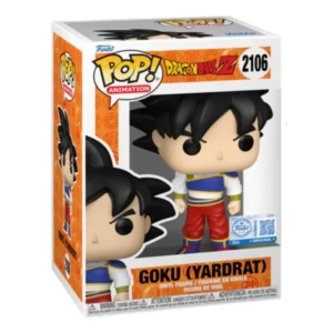 Funko Pop Goku Yardrat 2106 SE Dragon Ball en su caja con vista lateral de la tienda de figuras coleccionables online spain dreamspop