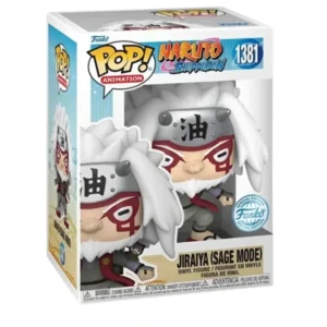 Funko Pop Jiraiya 1381 SE Naruto en su caja con vista lateral de la tienda de figuras coleccionables online spain dreamspop