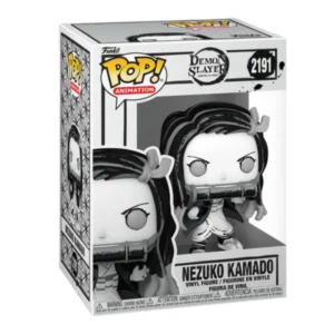 Funko Pop Nezuko Kamado 2191 Demon Slayer en su caja con vista lateral de la tienda de figuras coleccionables online spain dreamspop