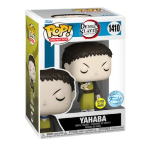 Funko Pop Yahaba 1410 SE GITD Demon Slayer en su caja con vista lateral de la tienda de figuras coleccionables online spain dreamspop