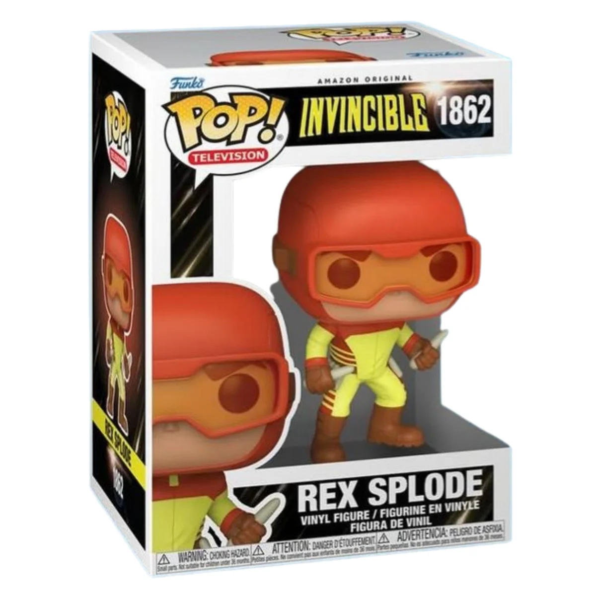 El Funko Rex Splode 1862 Invincible vista frontal Tienda de Funkos Online Spain.