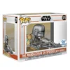 El Funko The Mandalorian on Speeder with Grogu 579 Star Wars vista lateral Tienda de Funkos Online Spain.