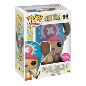 El Funko TonyTony. Chopper 99 Flocked One Piece vista frontal Tienda de Funkos Online Spain.