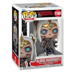 El Funko Valindra Shadowmantle 1168 Dungeons & Dragons vista frontal Tienda de Funkos Online Spain.