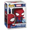 Funko Pop Spider-Man 956 SE Marvel en su caja original, vista lateral