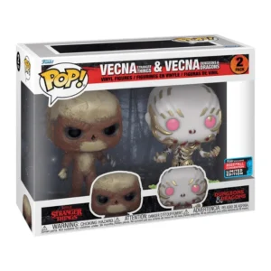 Funko 2 Pack Vecna & Vecna SDCC 2022 Importación en su caja con vista lateral de la tienda de funkos online spain dreamspop
