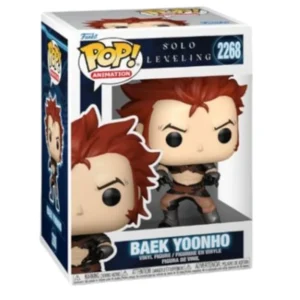 Funko Baek Yoonho 2268 Solo Leveling en su caja con vista frontal de la tienda de funkos online spain dremspop