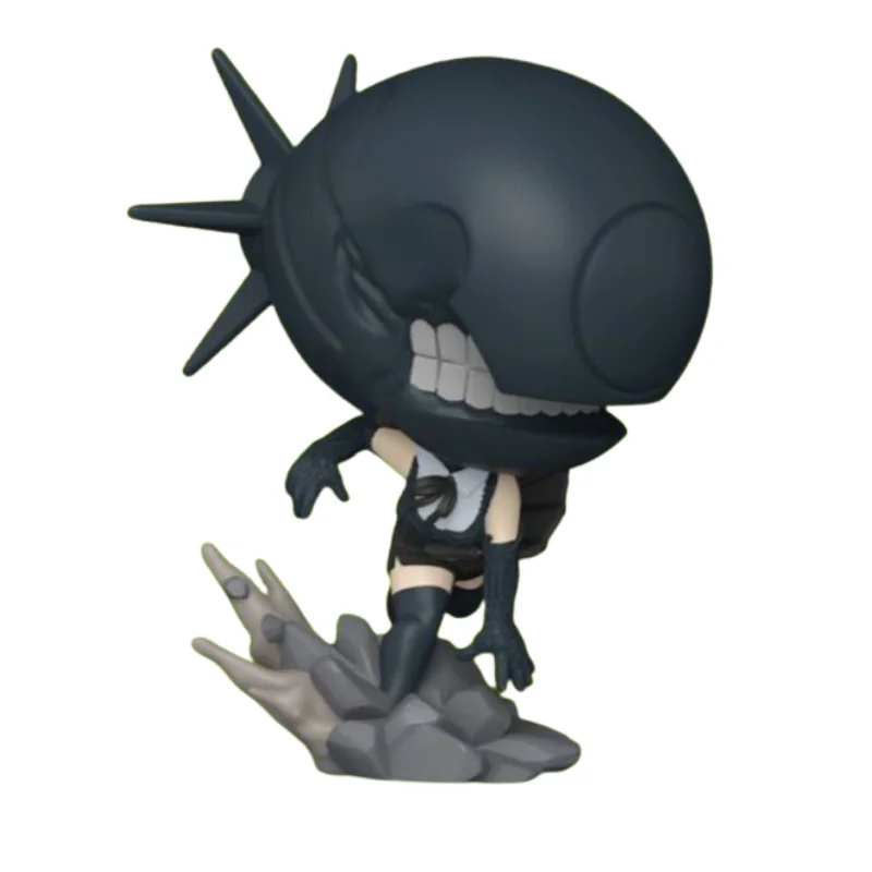 Funko Bomb 2349 Chainsaw Man fuera de su caja con vista lateral de la tienda de funkos online spain dremspop