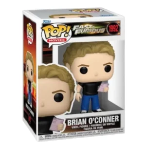 Funko Brian O' Conner 1992 Fast & Furious en su caja con vista frontal de la tienda de funkos online spain dremspop