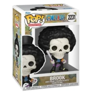 Funko Brook 2231 One Piece en su caja con vista frontal de la tienda de funkos online spain dremspop