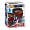 Funko Captain America 1381 SE Marvel Importación en caja original, vista lateral