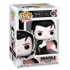 Funko Dracula 2411 Universal Monsters en su caja con vista frontal de la tienda de funkos online spain dremspop