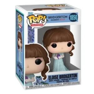 Funko Eloise Bridgerton 1850 Bridgerton en su caja con vista frontal de la tienda de funkos online spain dremspop