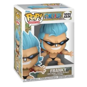 Funko Franky 2232 One Piece en su caja con vista frontal de la tienda de funkos online spain dremspop