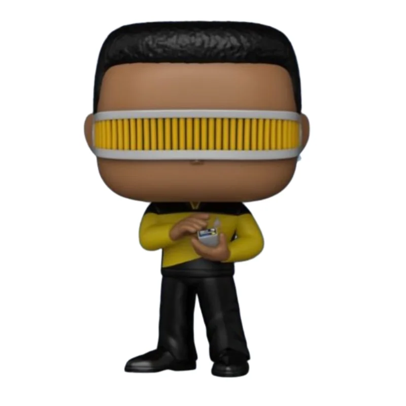 Funko Geordi Laforge 1925 Star Trek fuera de su caja con vista lateral de la tienda de funkos online spain dremspop
