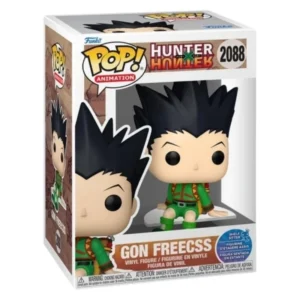 Funko Gon Freecss 2088 Hunter x Hunter en su caja con vista frontal de la tienda de funkos online spain dremspop
