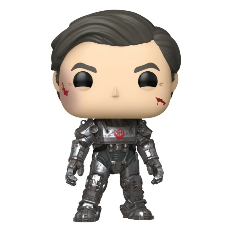 Funko Hank MacLean 1914 Fallout fuera de su caja con vista lateral de la tienda de funkos online spain dremspop