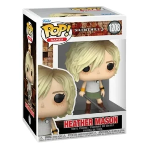 Funko Heather Mason 1208 Silent Hill en su caja con vista lateral de la tienda de funkos online spain dreamspop