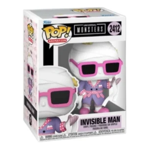 Fun ko Invisible Man 2412 Universal Monsters en su caja con vista frontal de la tienda de funkos online spain dremspop