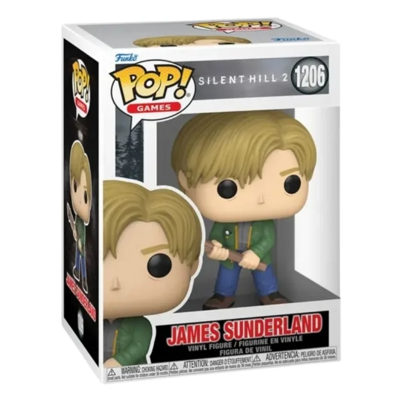 Funko James Sunderland 1206 Silent Hill en su caja con vista lateral de la tienda de funkos online spain dreamspop
