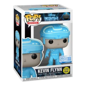 Funko Kevin Flynn 1856 SE GITD Disney Importación en su caja con vista lateral de la tienda de funkos online spain dreamspop