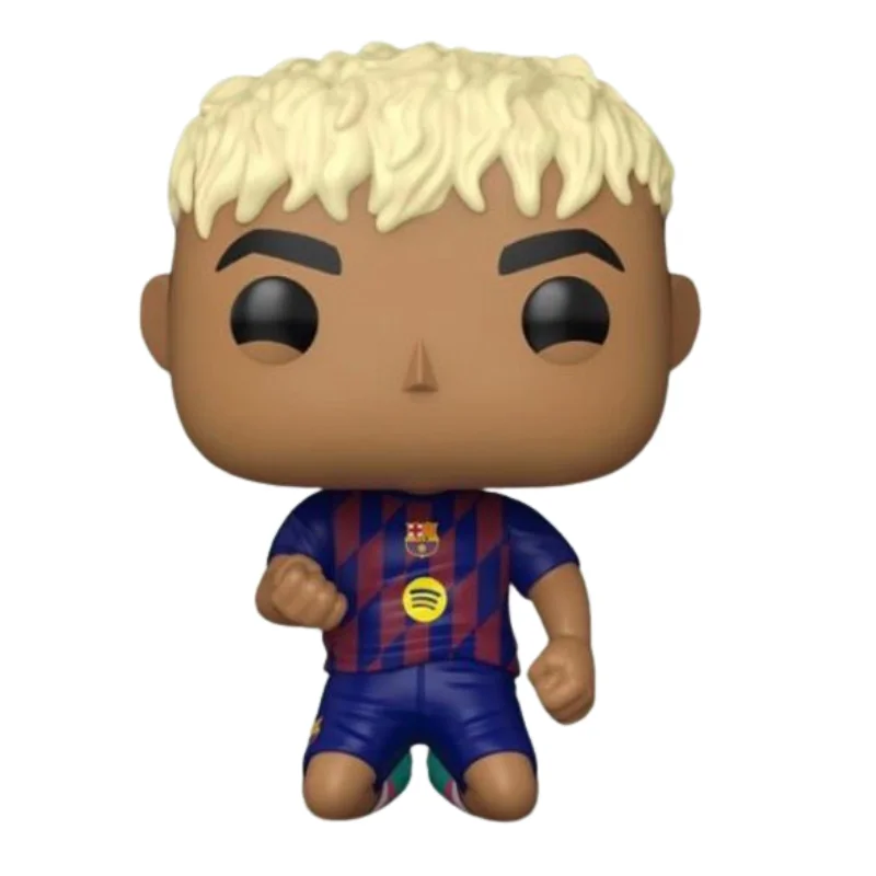 Funko Lamine Yamal fuera de la caja con vista frontal de la tienda de funkos online spain dreamspop