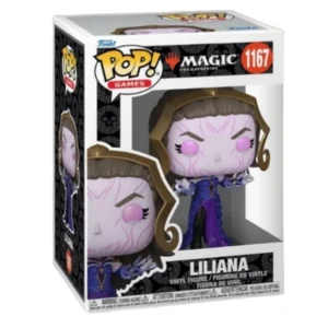 Funko Liliana 1167 Magic en su caja con vista lateral de la tienda de funkos online spain dremspop