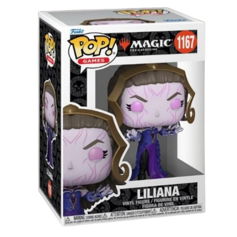 Funko Liliana 1167 Magic en su caja con vista lateral de la tienda de funkos online spain dremspop