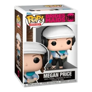 Funko Megan Price 1969 Bridesmaids en su caja con vista lateral de la tienda de funkos online spain dreamspop