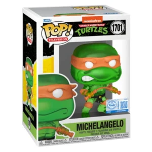 Funko Michelangelo 1701 SE Tortugas Ninja Importación en su caja con vista frontal de la tienda de funkos online spain dremspop