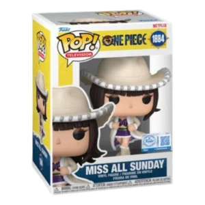 Funko Miss All Sunday 1884 SE One Piece en su caja con vista frontal de la tienda de funkos online spain dremspop