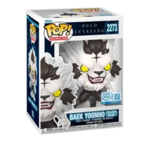 Funko Pop Baek Yoonho 2273 SE Solo Leveling en su caja con vista lateral de la tienda de figuras coleccionables online spain dreampsop especializada en funko pop y youtooz