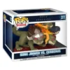 Funko Pop Deluxe Sung Jinwoo Vs. Cerberus 2272 Solo Leveling en caja original, vista lateral