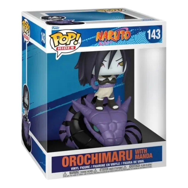 Funko Pop Rides Orochimaru with Manda 143 Naruto en su caja con vista lateral de la tienda de figuras coleccionables online spain dreamspop