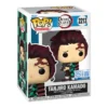 Funko Pop Tanjiro Kamado 2213 SE Demon Slayer en caja original, vista lateral