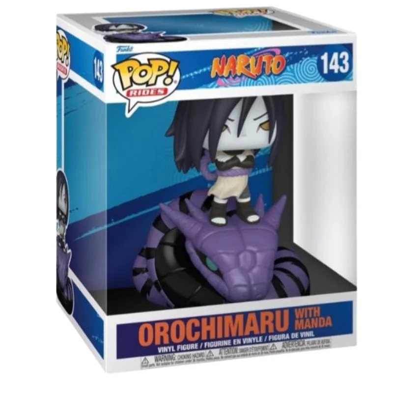Funko Rides Orochimaru with Manda 143 Naruto en su caja con vista frontal de la tienda de funkos online spain dremspop