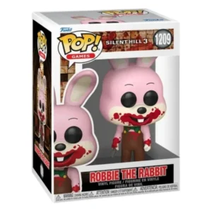 Funko Robbie The Rabbit 1209 Silent Hill en su caja con vista lateral de la tienda de funkos online spain dreamspop