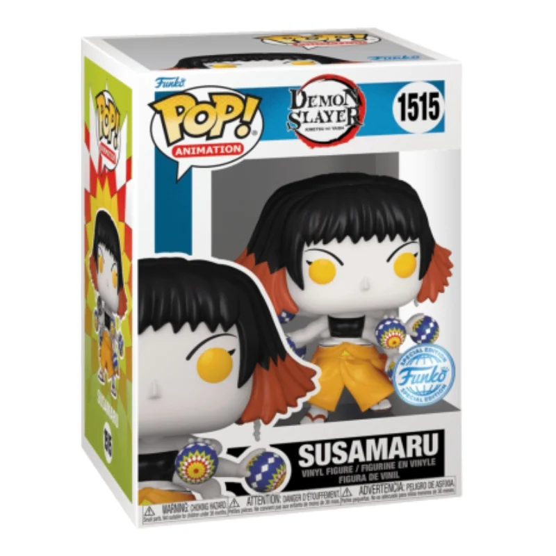 Funko Susamaru 1515 SE Demon Slayer Importación en su caja con vista lateral de la tienda de funkos online spain dreamspop